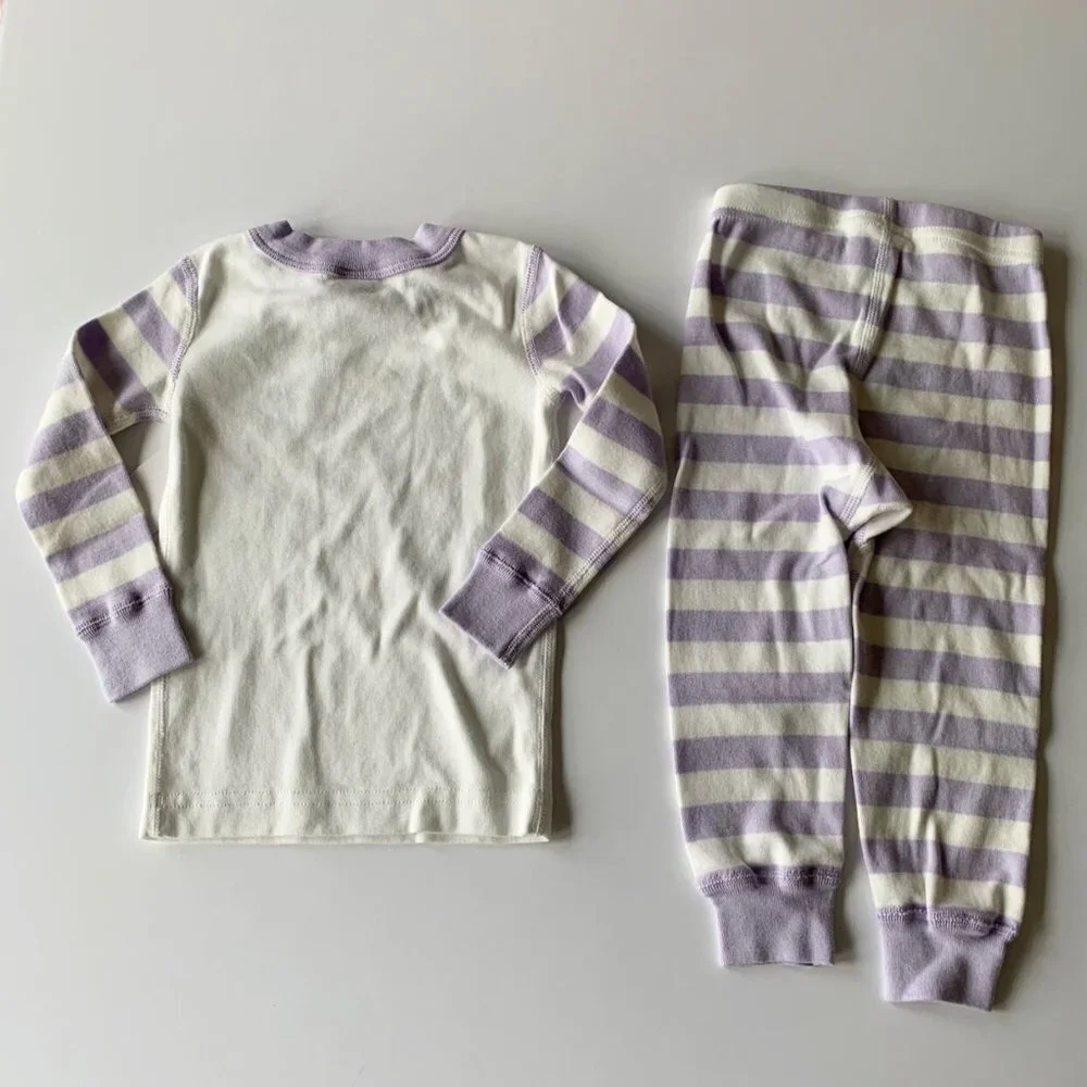 NWT Hanna Andersson Girl Frozen Long John Pajama 2T